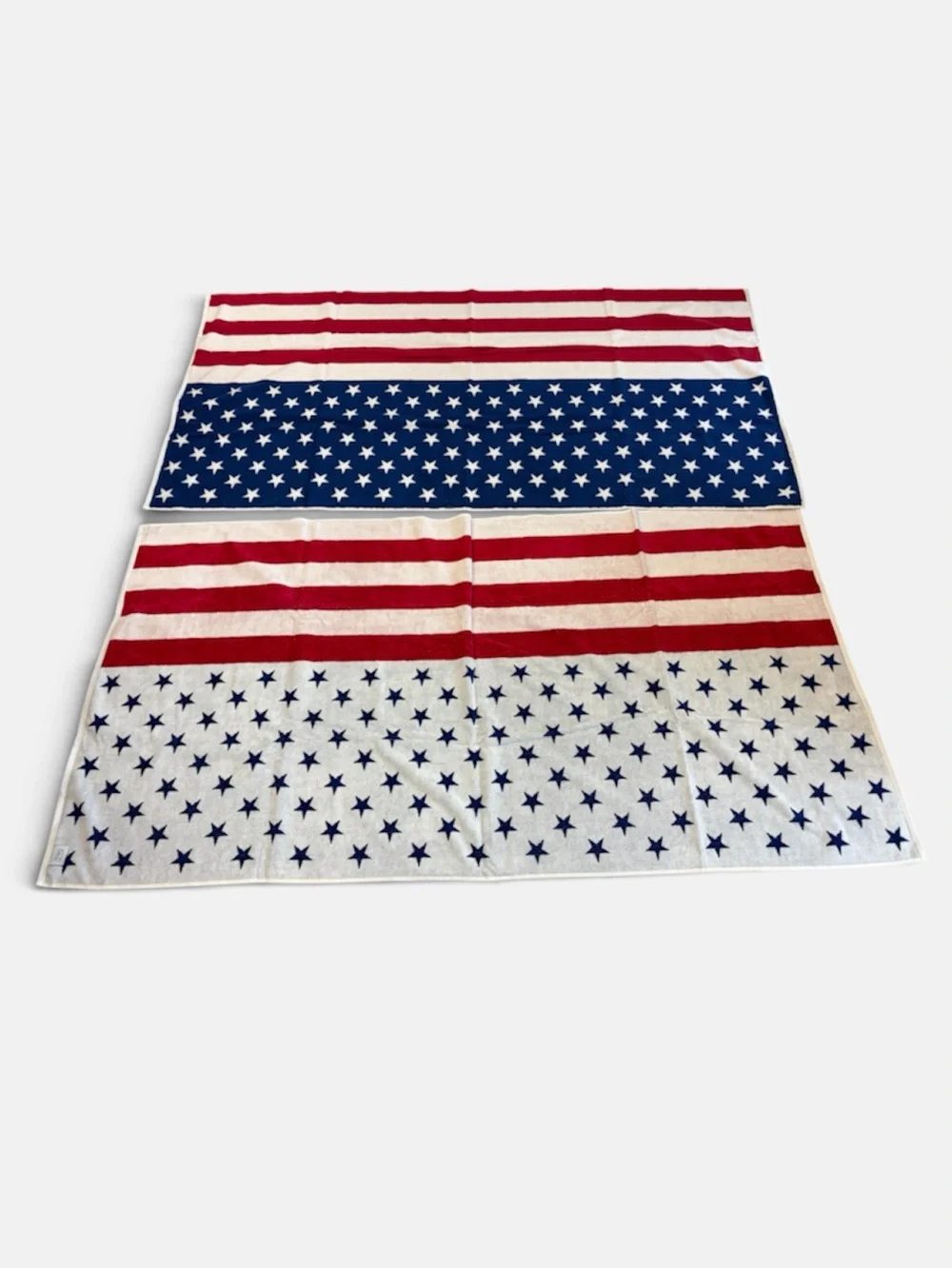 American Flag Pattern Beach Towel two pack- Red, White & Blue